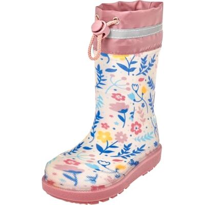 Playshoes Gummistiefel Bottes en caoutchouc unisexe pour enfants, floral, 25 EU - Publicité Playshoes Gummistiefel Bottes en caoutchouc unisexe pour enfants, floral, 25 EU - Publicité