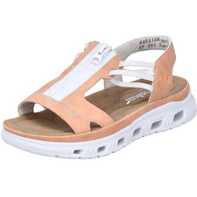 Rieker Femme 64051 Sandale, Orange, 36 EU - Publicité Rieker Femme 64051 Sandale, Orange, 36 EU - Publicité