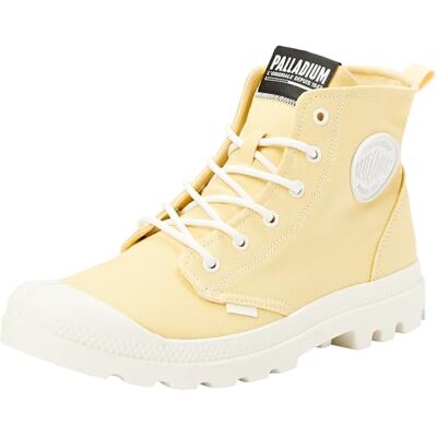 Palladium Mixte Pampa Blanc, Sunshine, 36 EU - Publicité Palladium Mixte Pampa Blanc, Sunshine, 36 EU - Publicité
