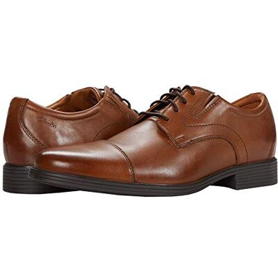 Clarks Homme Whiddon Cap Tissu Oxford, Cuir Brun foncé, 39.5 EU - Publicité Clarks Homme Whiddon Cap Tissu Oxford, Cuir Brun foncé, 39.5 EU - Publicité