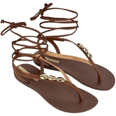 Ipanema Sandale Salty 83566, Brown Gold, 37 EU - Publicité Ipanema Sandale Salty 83566, Brown Gold, 37 EU - Publicité