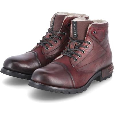 bugatti Homme 321-6115n Botte Tendance, Rouge foncé et Rouge foncé, 44 EU - Publicité bugatti Homme 321-6115n Botte Tendance, Rouge foncé et Rouge foncé, 44 EU - Publicité