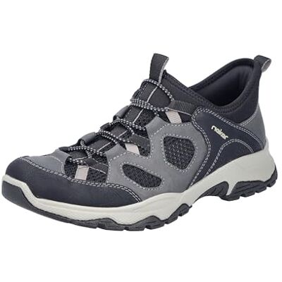 Rieker Homme B8350 Mocassin, Noir, 46 EU - Publicité Rieker Homme B8350 Mocassin, Noir, 46 EU - Publicité