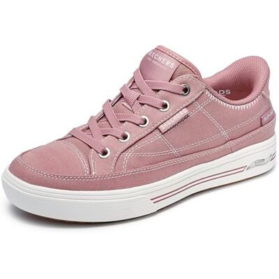 Skechers Arch Fit Arcade-See Ya There Baskets à Enfiler Mains Libres pour Femme, Rose, 35.5 EU - Publicité Skechers Arch Fit Arcade-See Ya There Baskets à Enfiler Mains Libres pour Femme, Rose, 35.5 EU - Publicité