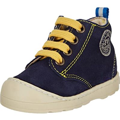 Falcotto BLUMIT Zip, Pantoufles, Navy-Yellow, 21 EU, Bleu Marine, 21 EU - Publicité Falcotto BLUMIT Zip, Pantoufles, Navy-Yellow, 21 EU, Bleu Marine, 21 EU - Publicité