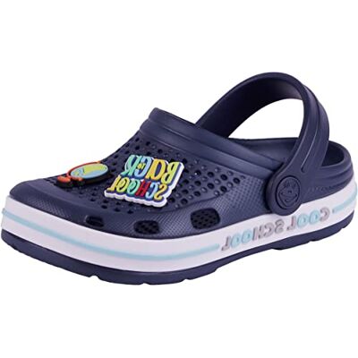 Coqui Lindo Sabots Plats Unisexes pour Enfant, Bleu Marine, Blanc, Taille 40 EU, Bleu Marine/Blanc Coolscool Amulet, 40 EU - Publicité Coqui Lindo Sabots Plats Unisexes pour Enfant, Bleu Marine, Blanc, Taille 40 EU, Bleu Marine/Blanc Coolscool Amulet, 40 EU - Publicité