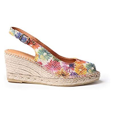 TONI PONS Espadrille Cuir Femme Multi, 37 EU - Publicité TONI PONS Espadrille Cuir Femme Multi, 37 EU - Publicité