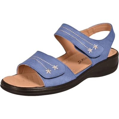 Boulevard Sandales Femme (39 FR) (Bleu Marine) - Publicité Boulevard Sandales Femme (39 FR) (Bleu Marine) - Publicité