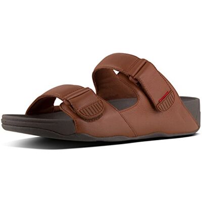 Fitflop Homme Gogh MOC Slide in Leather Sandale Glissante, Marron foncé, 43 EU - Publicité Fitflop Homme Gogh MOC Slide in Leather Sandale Glissante, Marron foncé, 43 EU - Publicité
