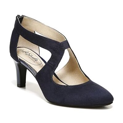 LifeStride Women's Giovanna 2 Pump, Medium, Lux Navy, 38 EU - Publicité LifeStride Women's Giovanna 2 Pump, Medium, Lux Navy, 38 EU - Publicité