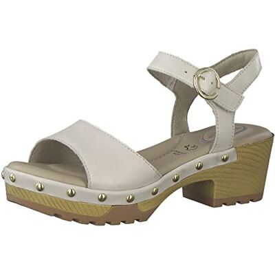 Tamaris Femme 8-88205-20 Sandale Plate, Blanc cassé, 40 EU Large - Publicité Tamaris Femme 8-88205-20 Sandale Plate, Blanc cassé, 40 EU Large - Publicité