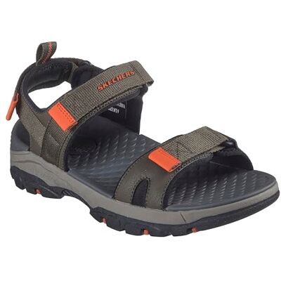 Skechers Tresmen, Sandales pour homme, Maille synthétique olive, 47.5 EU - Publicité Skechers Tresmen, Sandales pour homme, Maille synthétique olive, 47.5 EU - Publicité