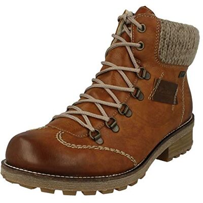 Rieker Damen Stiefel braun, Bottine Chelsea, braun, - Publicité Rieker Damen Stiefel braun, Bottine Chelsea, braun, - Publicité