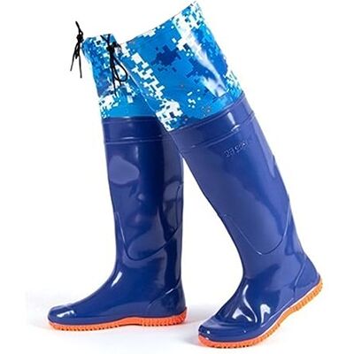 Generic Bottes de pêche Wader de Hanche en PVC adulte-60 cm, Bottes de Hanche de Chasse de pêche imperméables et antidérapantes, Bottes de Plantation de semis (Color : Blue, Size : 35 EU) - Publicité Generic Bottes de pêche Wader de Hanche en PVC adulte-60 cm, Bottes de Hanche de Chasse de pêche imperméables et antidérapantes, Bottes de Plantation de semis (Color : Blue, Size : 35 EU) - Publicité