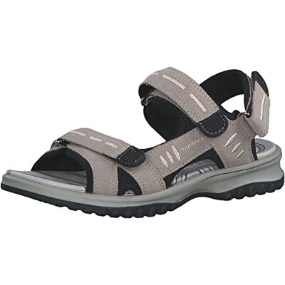 Jana Femme 8-28766-20 Chaussure Confortable à Largeur Large Tendance Loisirs Tracking Sandale, Taupe, 40 - Publicité Jana Femme 8-28766-20 Chaussure Confortable à Largeur Large Tendance Loisirs Tracking Sandale, Taupe, 40 - Publicité