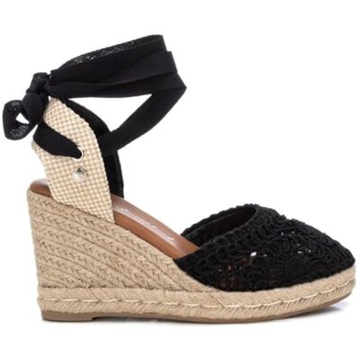 XTI Femme Sandale Cage Espadrille, Noir, 37 EU - Publicité XTI Femme Sandale Cage Espadrille, Noir, 37 EU - Publicité