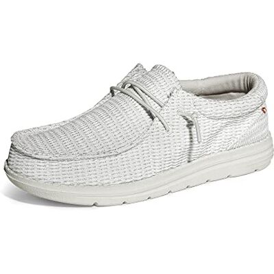 Bruno Marc Mocassins Femmes Confortable Chaussures Plates à Enfiler Loafers pour Conduite Mocassin pour Femme,Size 41,Sliver Shine,SBLS225W - Publicité Bruno Marc Mocassins Femmes Confortable Chaussures Plates à Enfiler Loafers pour Conduite Mocassin pour Femme,Size 41,Sliver Shine,SBLS225W - Publicité