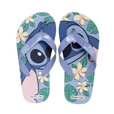 Disney Stitch Tongs pour Garçons et Filles, Sandales D'été, Tailles EU 28 à 34 (Bleu, Système Taille Chaussures EU, Enfant de 2 à 5 ans, Femme, Numérique (intervalle), Moyen, 32, 33) - Publicité Disney Stitch Tongs pour Garçons et Filles, Sandales D'été, Tailles EU 28 à 34 (Bleu, Système Taille Chaussures EU, Enfant de 2 à 5 ans, Femme, Numérique (intervalle), Moyen, 32, 33) - Publicité
