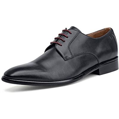 DIGEL Chaussures Simon Cuir Lisse Piqûres Décoratives Noir Noir, 42 EU - Publicité DIGEL Chaussures Simon Cuir Lisse Piqûres Décoratives Noir Noir, 42 EU - Publicité