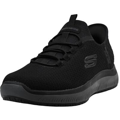Skechers Homme Summits SR Colsin Espadrilles Mousse à mémoire de forme refroidie par air Chaussures professionnelles selon EN ISO 20347:2022+A1:2024 - Publicité Skechers Homme Summits SR Colsin Espadrilles Mousse à mémoire de forme refroidie par air Chaussures professionnelles selon EN ISO 20347:2022+A1:2024 - Publicité
