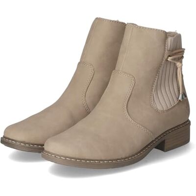 Rieker Bottines Z4162 pour femme, beige, 39 EU, beige, 39 EU - Publicité Rieker Bottines Z4162 pour femme, beige, 39 EU, beige, 39 EU - Publicité