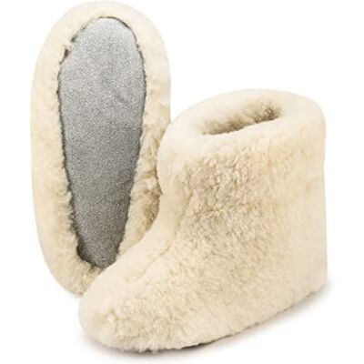 ESTRO Chaussons Femme Hiver Chaud Chausson Laine Homme Pantoufles Homme Chaudes Pantoufle Femme Hiver OLE (36, Ivoire) - Publicité ESTRO Chaussons Femme Hiver Chaud Chausson Laine Homme Pantoufles Homme Chaudes Pantoufle Femme Hiver OLE (36, Ivoire) - Publicité