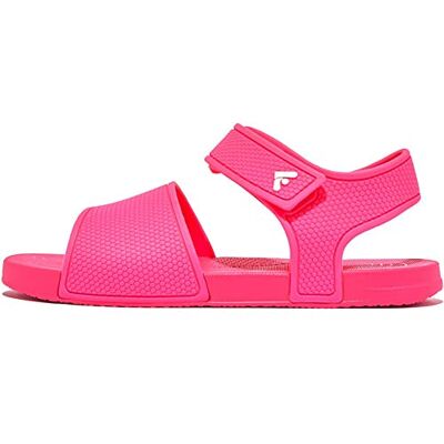 Fitflop Iqushion Kids Eergonomic Back Strap Sandals, Sandale, Pink Jam, - Publicité Fitflop Iqushion Kids Eergonomic Back Strap Sandals, Sandale, Pink Jam, - Publicité