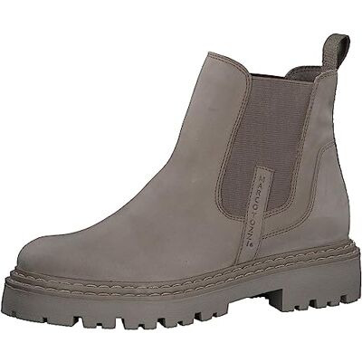 MARCO TOZZI Femme Chelsea, Nubuck Taupe, 37 EU - Publicité MARCO TOZZI Femme Chelsea, Nubuck Taupe, 37 EU - Publicité