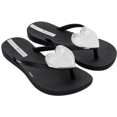 Ipanema Femme Maxi Fashion Kids Para Mujer, Black Silver, 33.5 EU Tongues - Publicité Ipanema Femme Maxi Fashion Kids Para Mujer, Black Silver, 33.5 EU Tongues - Publicité