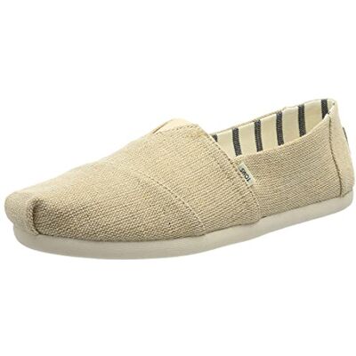 TOMS Recycled Cotton Alpargata, Mocassin Homme, Naturel Foncé, 39 EU - Publicité TOMS Recycled Cotton Alpargata, Mocassin Homme, Naturel Foncé, 39 EU - Publicité