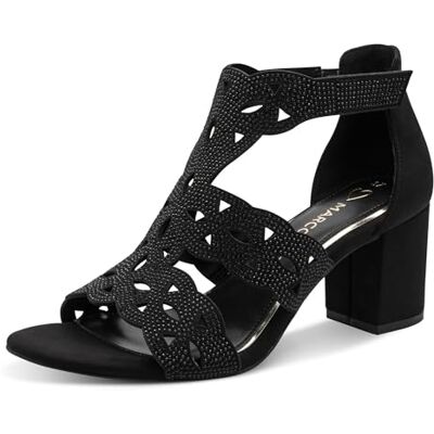MARCO TOZZI Sandale femme semelle de confort Feel Me moelleuse Vegan doublure douce Stylé, noir (BLACK), 39 EU - Publicité MARCO TOZZI Sandale femme semelle de confort Feel Me moelleuse Vegan doublure douce Stylé, noir (BLACK), 39 EU - Publicité