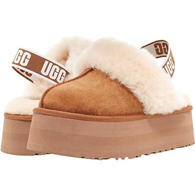 UGG Funkette Slipper Femme, Marron (Chestnut), 40 EU - Publicité UGG Funkette Slipper Femme, Marron (Chestnut), 40 EU - Publicité