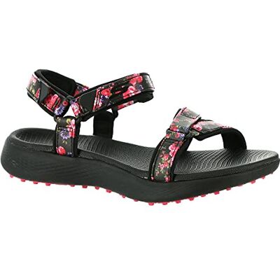 Skechers Women's 600 Spikeless Golf Sandals Shoe, Black, Numeric_12 - Publicité Skechers Women's 600 Spikeless Golf Sandals Shoe, Black, Numeric_12 - Publicité