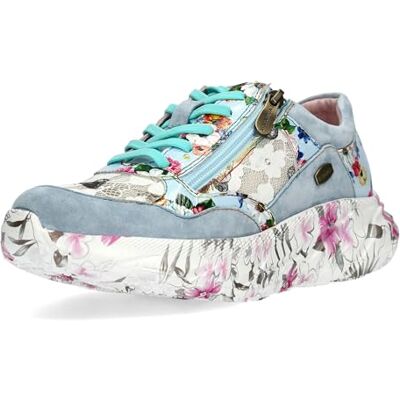 LAURA VITA Chaussures à Lacets Sneaker pour Femmes SOFIAO 06, Pointure:39 EU, La Couleur:Bleu - Publicité LAURA VITA Chaussures à Lacets Sneaker pour Femmes SOFIAO 06, Pointure:39 EU, La Couleur:Bleu - Publicité