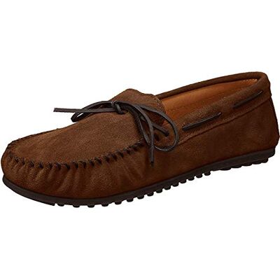 Minnetonka Classic MOC, Mocassins (Loafers) Homme, Marron (Dusty Brown), 46 EU - Publicité Minnetonka Classic MOC, Mocassins (Loafers) Homme, Marron (Dusty Brown), 46 EU - Publicité
