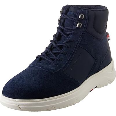 Tommy Hilfiger Homme Bottes Low Boot Core Hybrid Hiver, Bleu (Space Blue), 42 EU - Publicité Tommy Hilfiger Homme Bottes Low Boot Core Hybrid Hiver, Bleu (Space Blue), 42 EU - Publicité