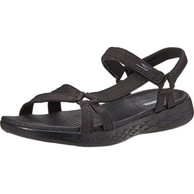 Skechers Women's go 600-Brilliancy Sport Sandal, Noir, 3 UK - Publicité Skechers Women's go 600-Brilliancy Sport Sandal, Noir, 3 UK - Publicité