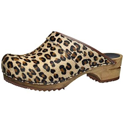 Sanita Wood Caroline Open, Mules et Sabots femme Marron (Léopard marron), 37 EU - Publicité Sanita Wood Caroline Open, Mules et Sabots femme Marron (Léopard marron), 37 EU - Publicité