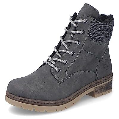Rieker Femme Bottines Y7424, Dame Bottines à Lacets,Bottes,Chukka Boot,Bottes Courtes,Bottes à Lacets,Gris (Grau / 45),42 EU / 8 UK - Publicité Rieker Femme Bottines Y7424, Dame Bottines à Lacets,Bottes,Chukka Boot,Bottes Courtes,Bottes à Lacets,Gris (Grau / 45),42 EU / 8 UK - Publicité