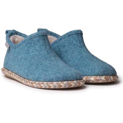 TONI PONS Pantoufle à bout fermé en feutre pour femme, turquoise, 37 EU - Publicité TONI PONS Pantoufle à bout fermé en feutre pour femme, turquoise, 37 EU - Publicité