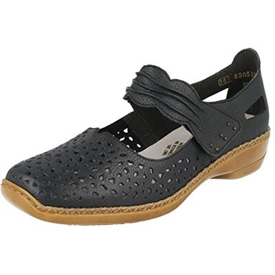 Rieker 41399, Ballerines femme, Bleu (Royal), 38 EU - Publicité Rieker 41399, Ballerines femme, Bleu (Royal), 38 EU - Publicité