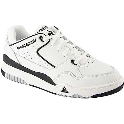 Le Coq Sportif LCS T1000 Nineties Chaussures Unisexe Adulte, Blanc Optique/Noir, 46 EU - Publicité Le Coq Sportif LCS T1000 Nineties Chaussures Unisexe Adulte, Blanc Optique/Noir, 46 EU - Publicité