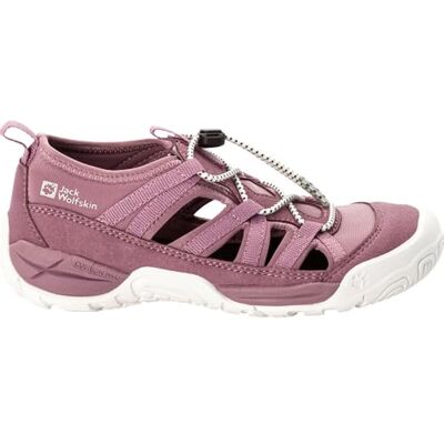 Jack Wolfskin Mixte Enfant Vili Sandal K Sandale, Ash Mauve, 28 EU - Publicité Jack Wolfskin Mixte Enfant Vili Sandal K Sandale, Ash Mauve, 28 EU - Publicité