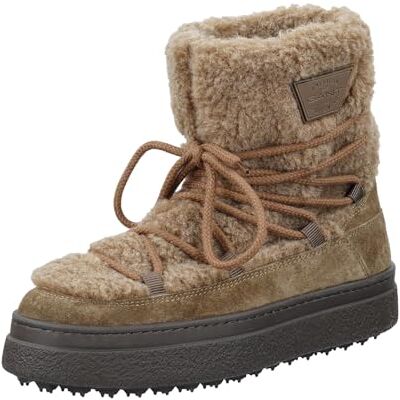 GANT Femme Snowhill Bottine, Marron foncé, 41 EU - Publicité GANT Femme Snowhill Bottine, Marron foncé, 41 EU - Publicité