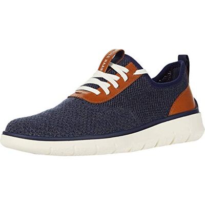 Cole Haan Homme Gneration Zerogrand Stitchlite Chaussures de Sport, Bleu Marine, Gris, Rayures Fines en Tricot Ch British Tan Ivoire, 45.5 EU - Publicité Cole Haan Homme Gneration Zerogrand Stitchlite Chaussures de Sport, Bleu Marine, Gris, Rayures Fines en Tricot Ch British Tan Ivoire, 45.5 EU - Publicité