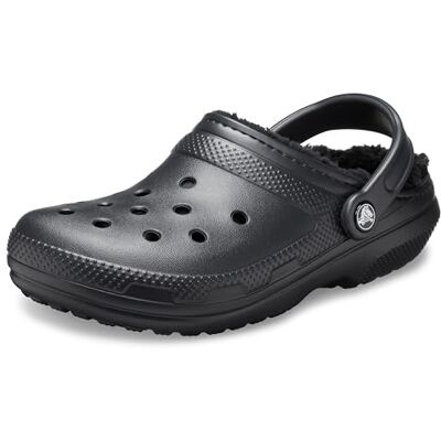 Crocs Unisexe Adulte Classic Lined Clog Sabots, Black/Black, 36/37 EU - Publicité Crocs Unisexe Adulte Classic Lined Clog Sabots, Black/Black, 36/37 EU - Publicité