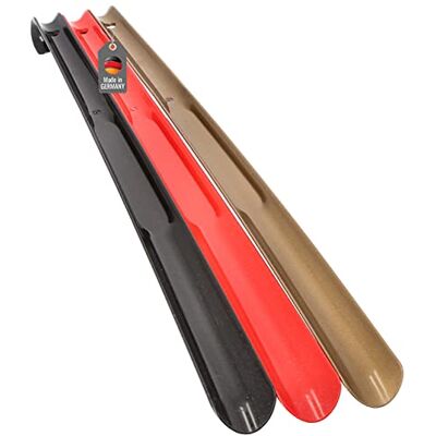 Lantelme Lot de 3 chausse-pieds en pastique de 65 cmChausse-pieds Multicolore Schwarz, Rot, Gold, 36 37 38 39 40 41 42 43 44 45 46 (Noir Rouge Or) - Publicité Lantelme Lot de 3 chausse-pieds en pastique de 65 cmChausse-pieds Multicolore Schwarz, Rot, Gold, 36 37 38 39 40 41 42 43 44 45 46 (Noir Rouge Or) - Publicité