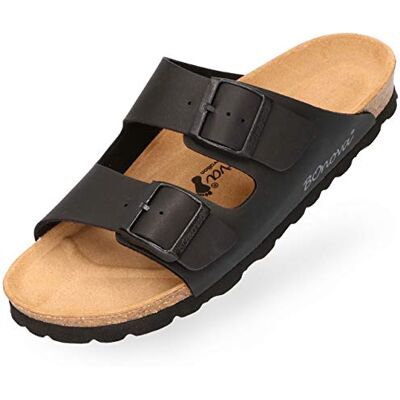 BOnova Mules pour homme Pantoufles confortables pour homme Chaussons avec semelle intérieure Chaussons antidérapants avec semelle en caoutchouc Chaussons de qualité supérieure pour l'intérieur - Publicité BOnova Mules pour homme Pantoufles confortables pour homme Chaussons avec semelle intérieure Chaussons antidérapants avec semelle en caoutchouc Chaussons de qualité supérieure pour l'intérieur - Publicité