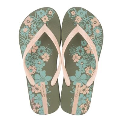 Ipanema Classica Happy XII Fem, Tongs pour femme, Vert/beige, 37 EU - Publicité Ipanema Classica Happy XII Fem, Tongs pour femme, Vert/beige, 37 EU - Publicité