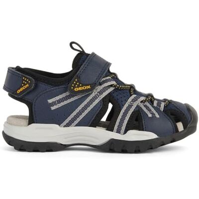 Geox Boy's J Borealis B Sandal, Bleu marine/gris, 8.5 UK Child - Publicité Geox Boy's J Borealis B Sandal, Bleu marine/gris, 8.5 UK Child - Publicité